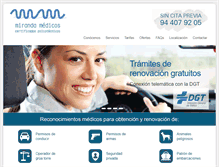 Tablet Screenshot of mirandamedicos.com